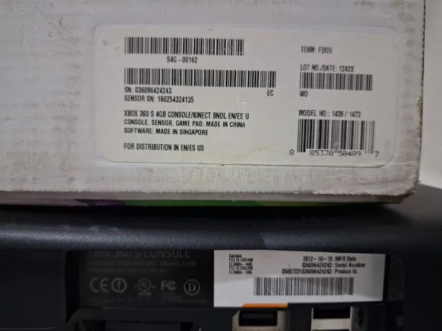 T XBOX 360 SLIM CAIXA SERIAL BATE DISNEY - Foto 6