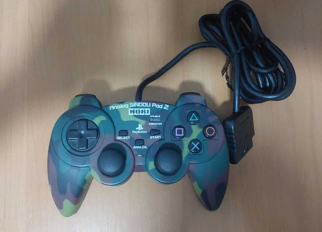 Controle HORI Playstation 2 Camuflado