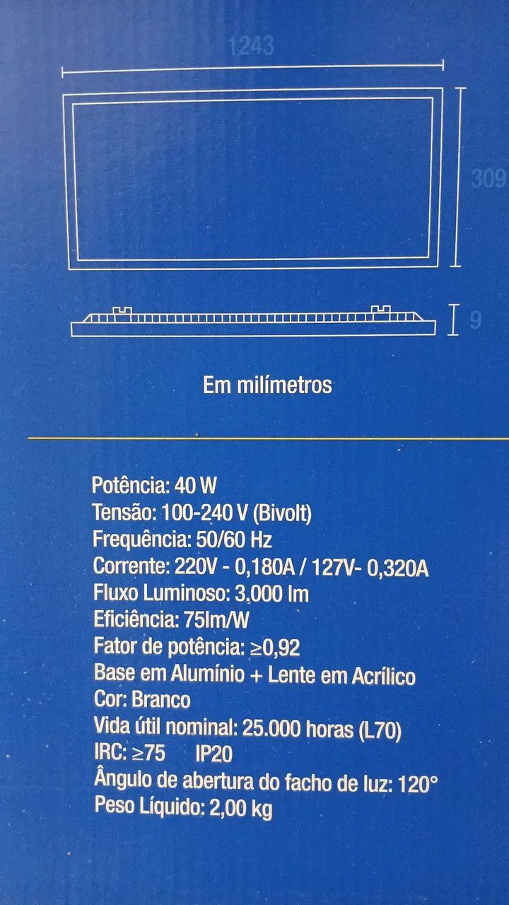 Luminária LED de Embutir para Iluminação - Foto 6