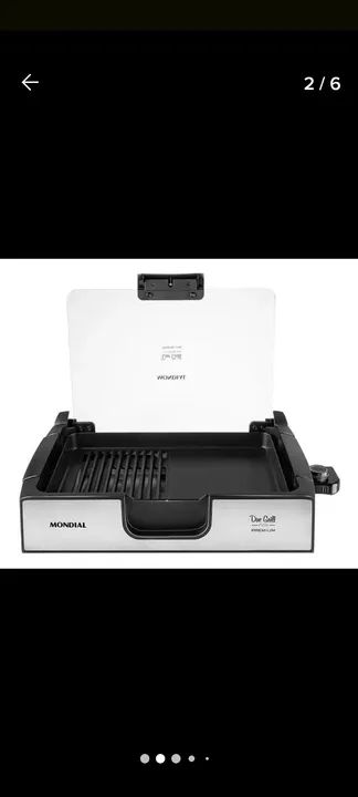 Grill DUE GRILL PREMIUM INOX G-10 - 127w - Foto 5