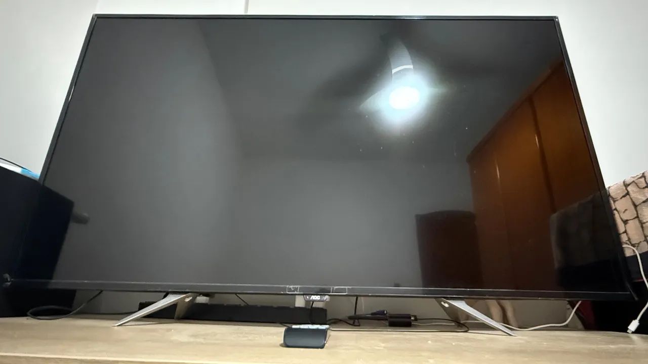 TV AOC 55 4K Ultra HD com controle - Foto 3