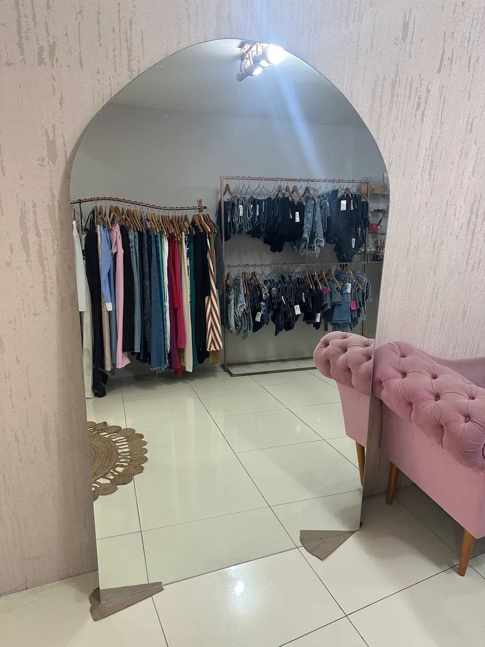 Espelho de chão oval - Foto 2