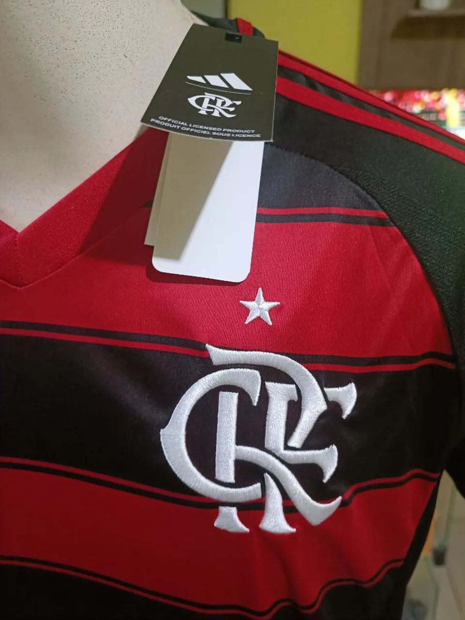 Camisa Flamengo Adidas - Manga Curta - Foto 2