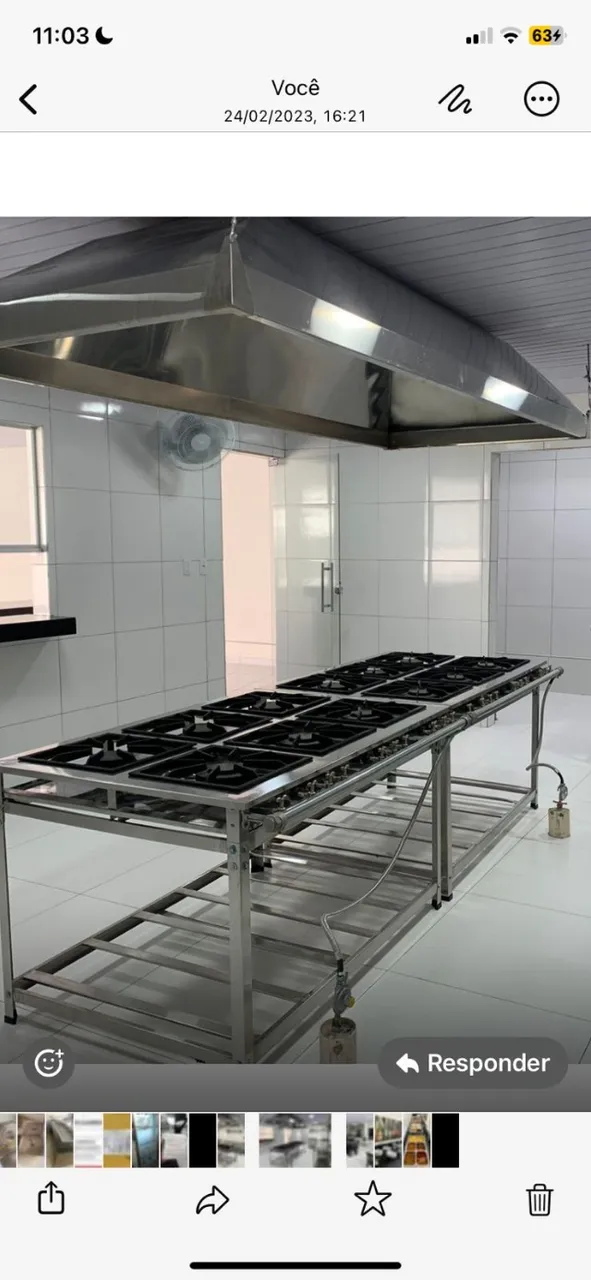 Fogão Industrial Inox
