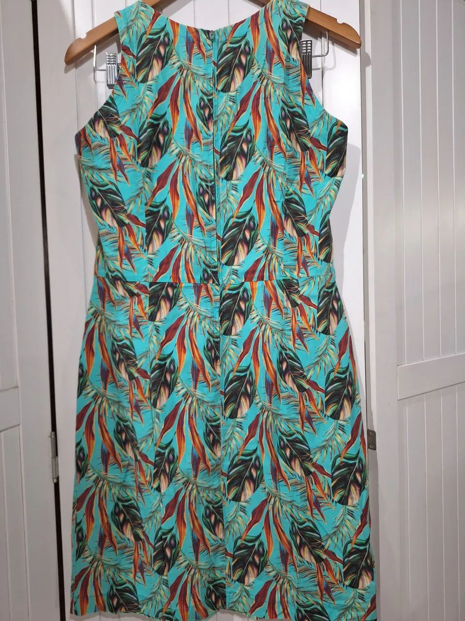 Vestido casual folhas  - Foto 5