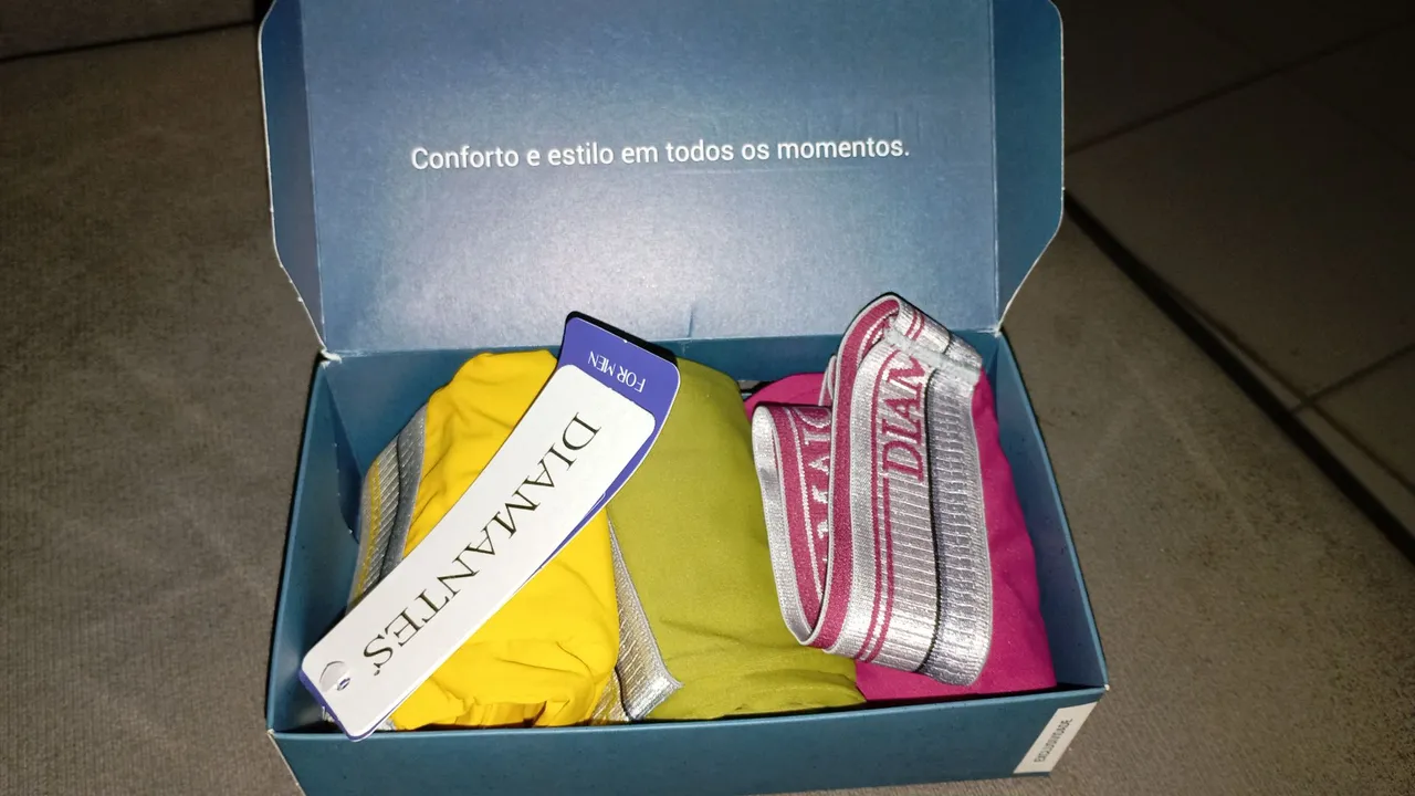 Kit Cuecas Diamantes - Conforto e Estilo