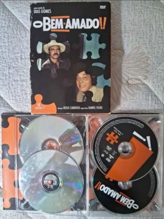 BOX COM 10 DVD'S  - O BEM AMADO