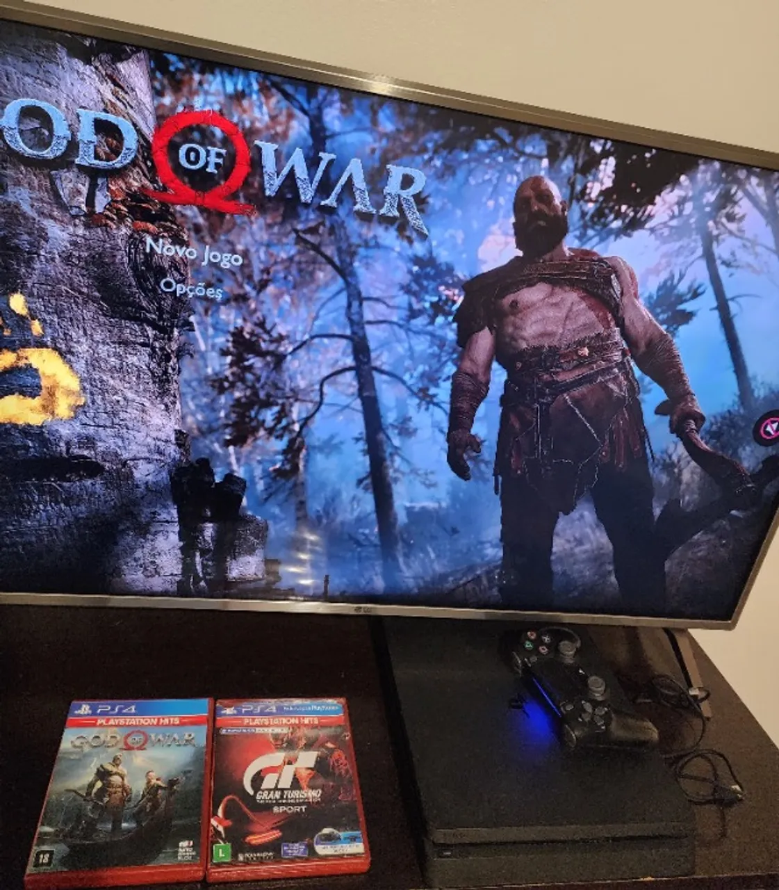 Playstation 4 Slim - Aceito cartão