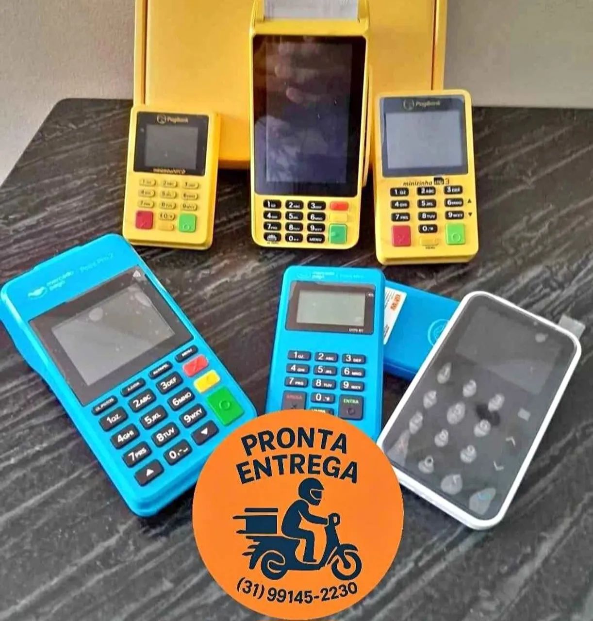 Maquininha de cartão pronta entrega 