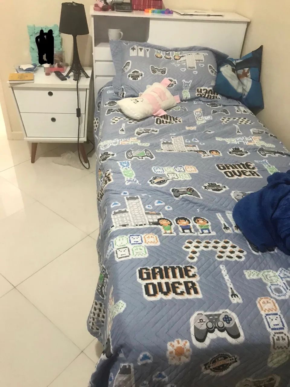 Cama solteiro bicama com colchão D26 - Foto 2