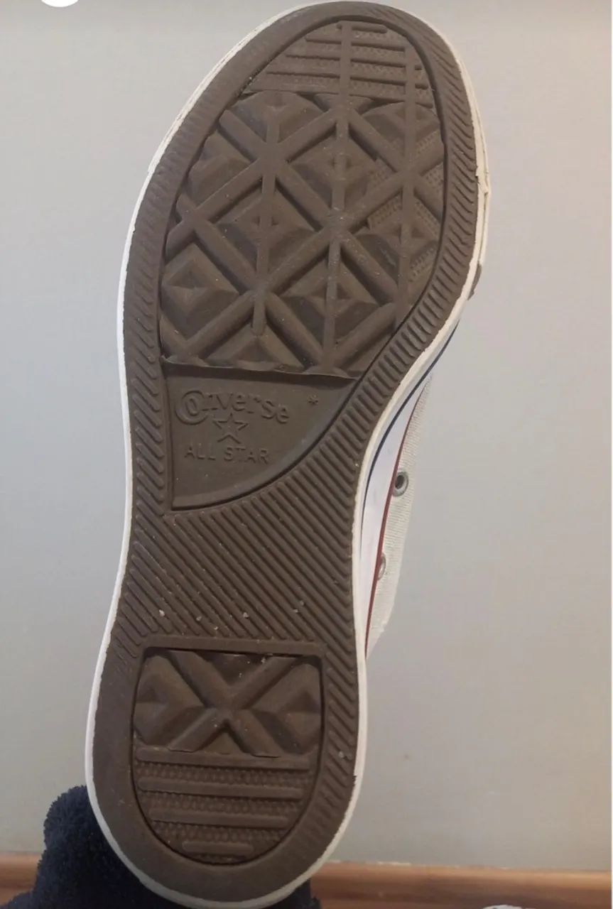 Tênis Converse All Star ORIGINAL Branco Plataforma 35  - Foto 4