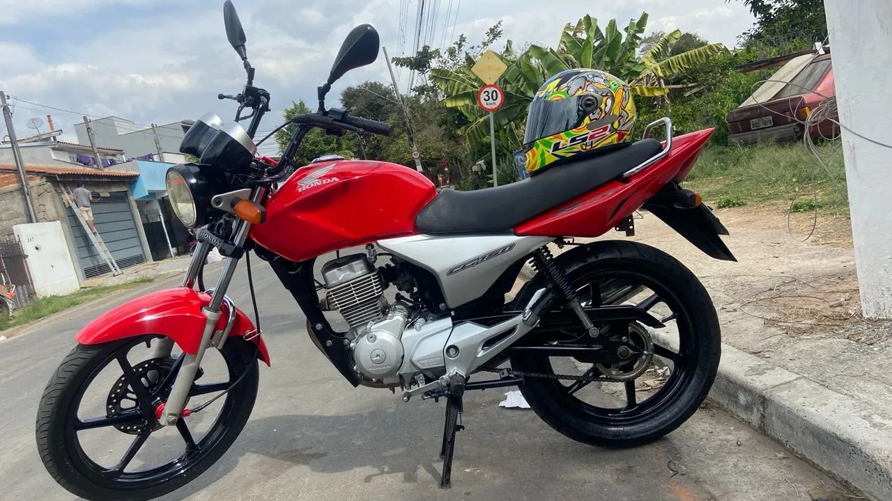 Cg 150 sport vermelha  - Foto 5