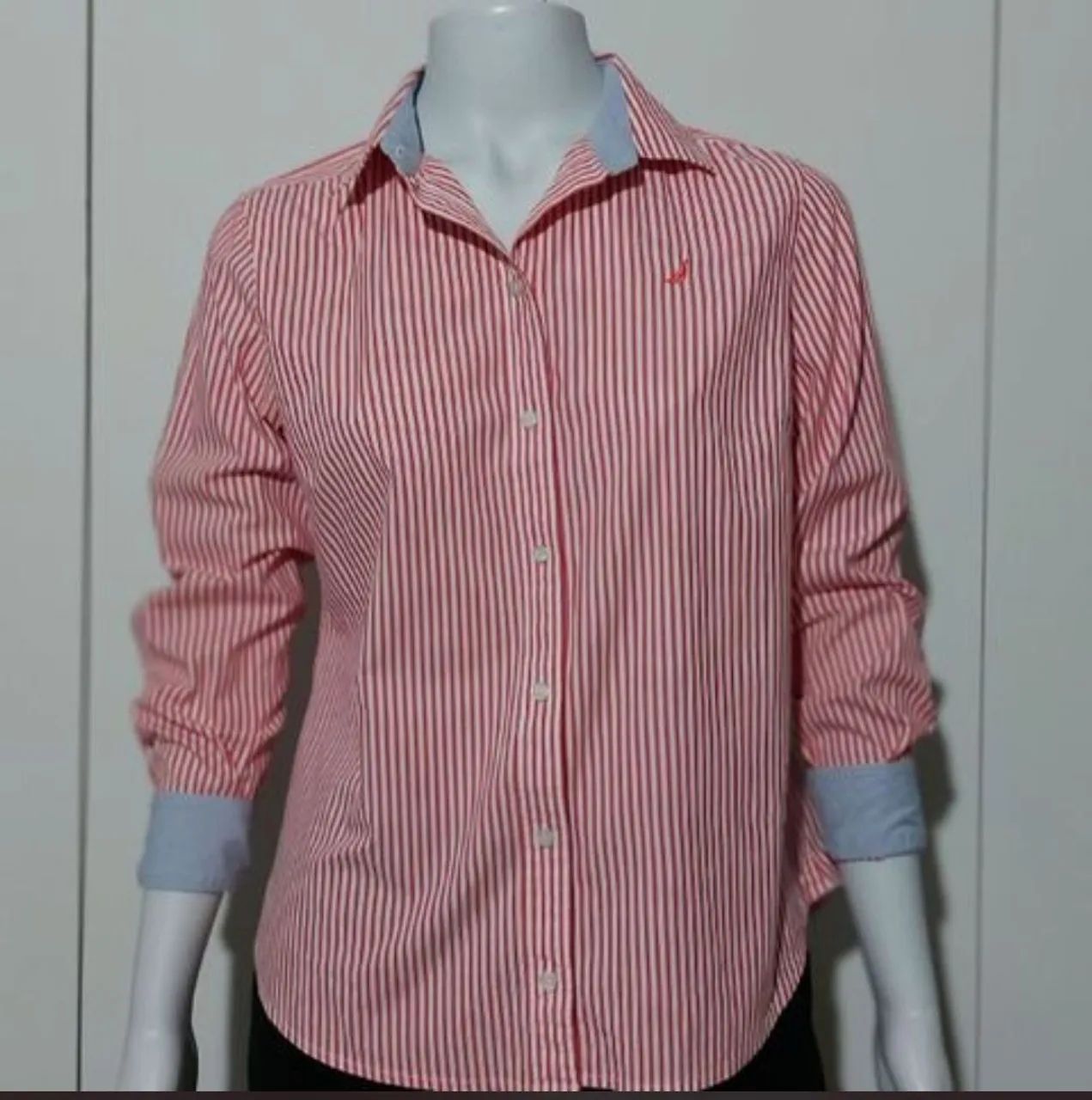  Nautica camisa social Listrada - Foto 3
