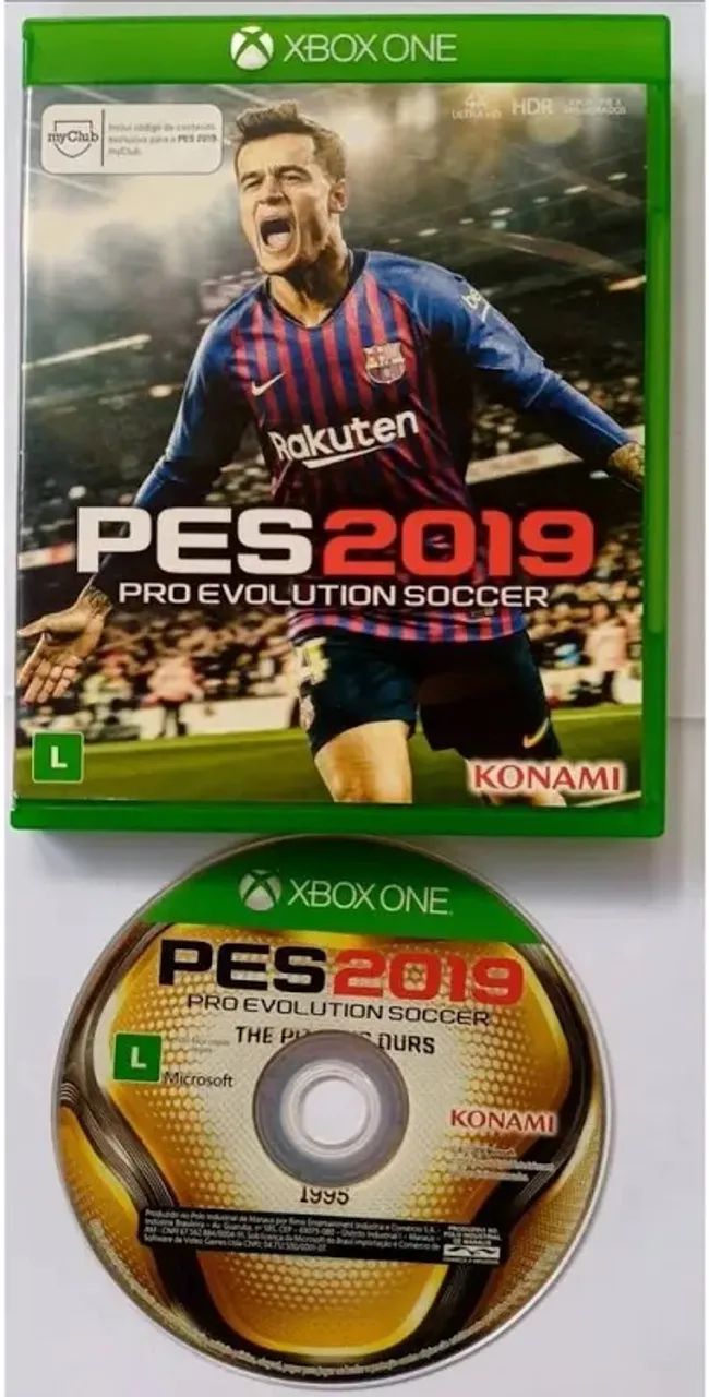 Pes 2019 Xbox One PES 2019 Xbox One Jogos De Vídeo Game Vila Zilda