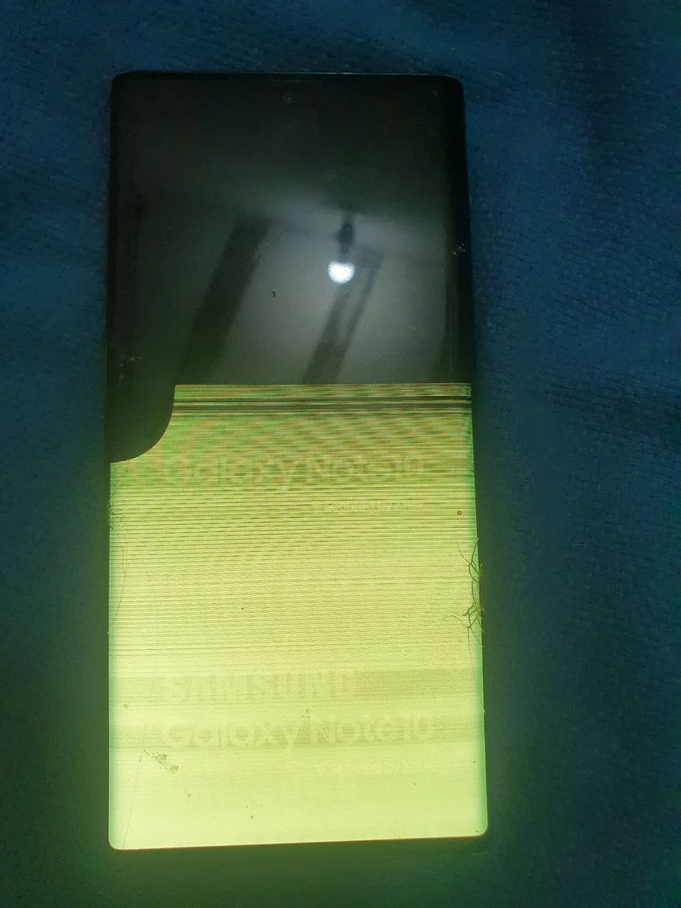 Samsung note 10.defeito