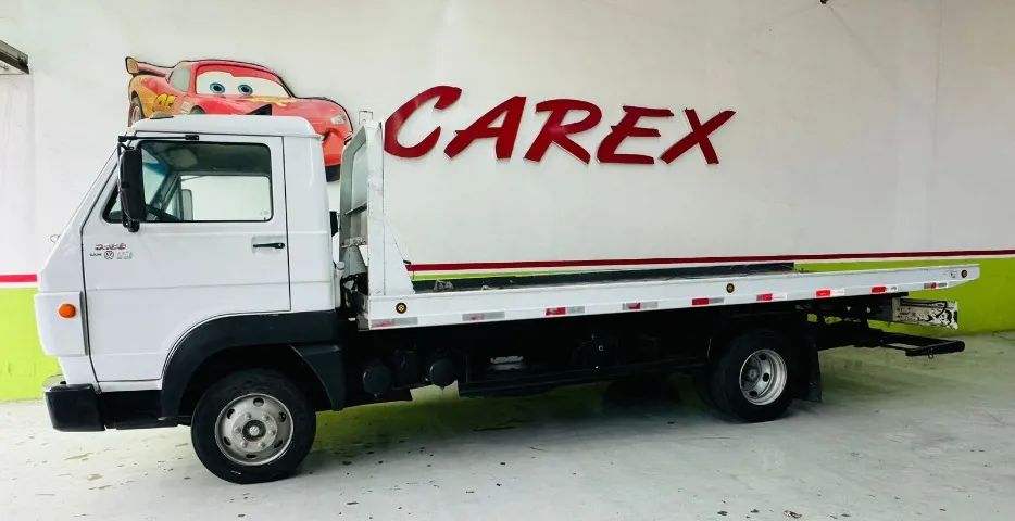 VW 8.160 COM PLATAFORMA DE ALUMINIO E ASA DELTA - Foto 5