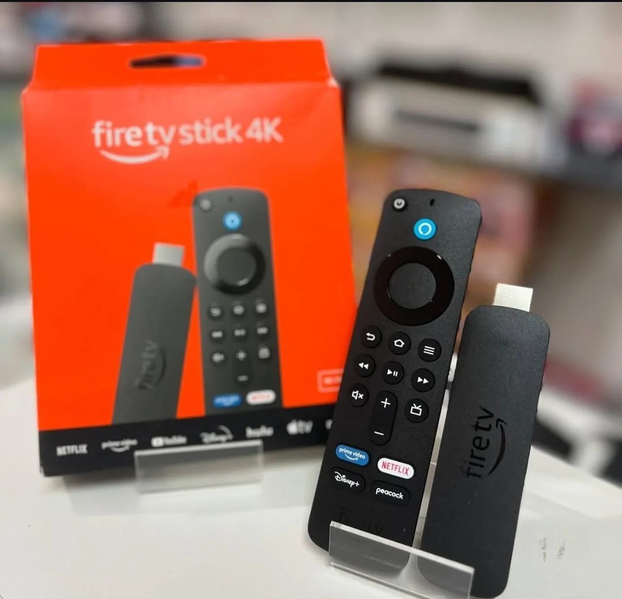 Fire Tv Stick 4K Wi-fi 6 Disponível Pronta Entrega 