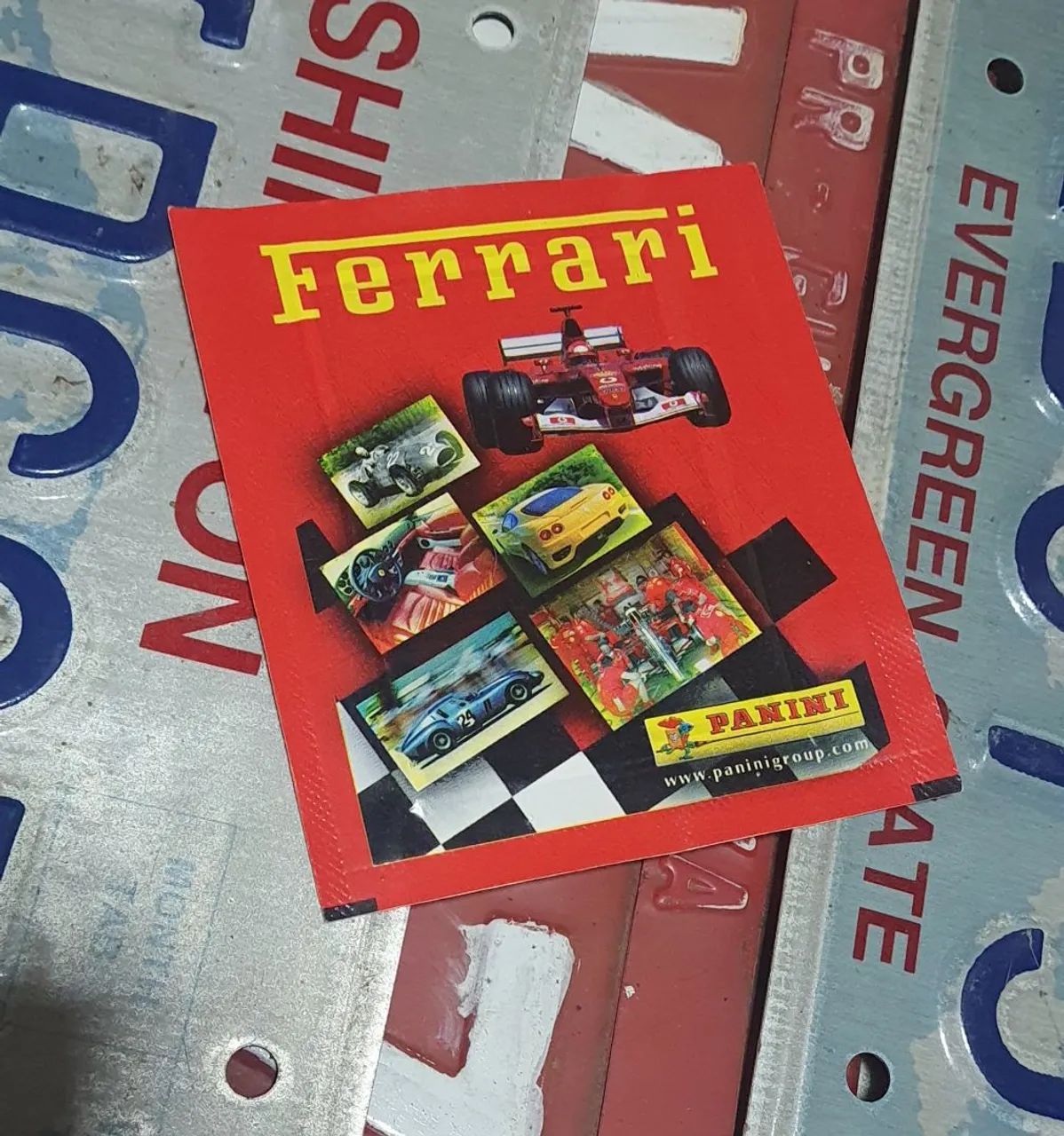 Antigo Envelope Figurinha Ferrari 1980 Panini