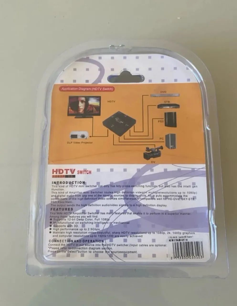 Switch HDMI - 3 entradas e 1 saída  - Foto 2