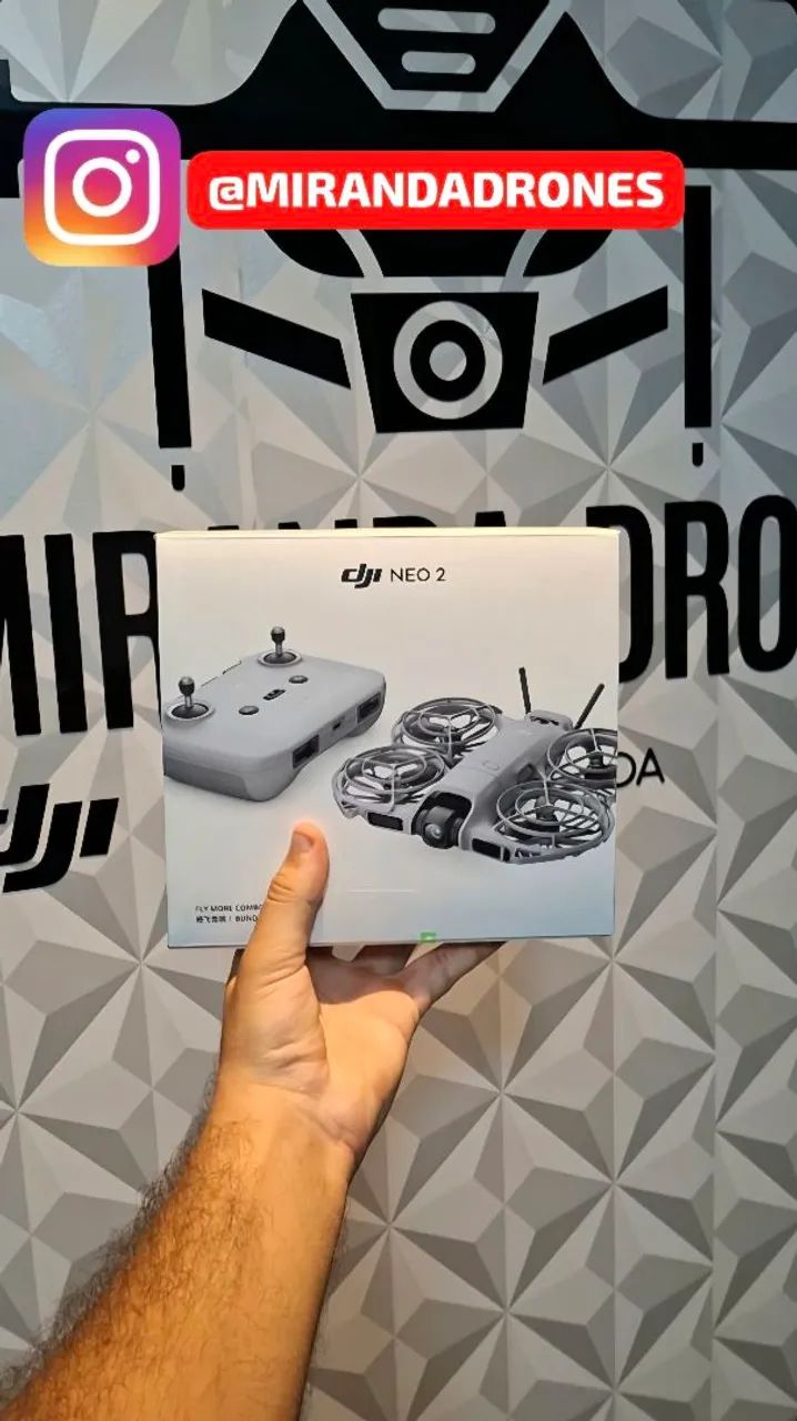 DJI NEO 2 FLY MORE COMBO LACRADO PRONTA ENTREGA.