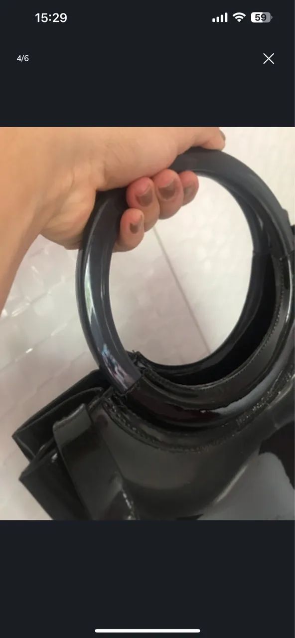 Bolsa petite Jolie preta - Foto 3