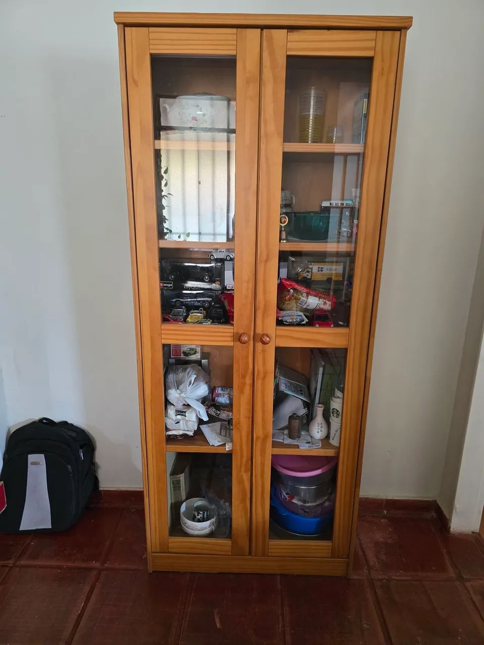 Cristaleira Timber da Tok&Stok