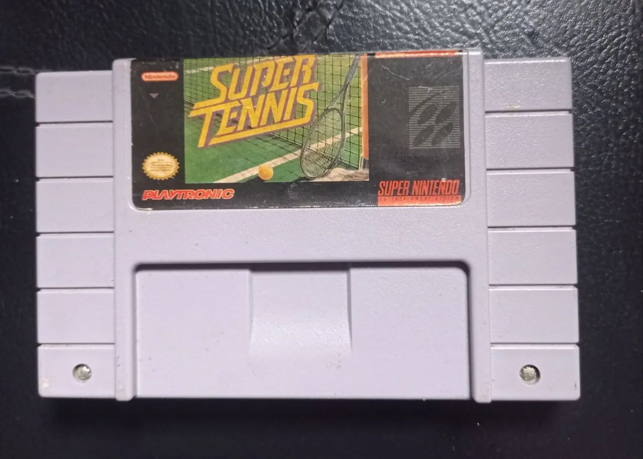 Jogo Super Tennis para Super Nintendo original 