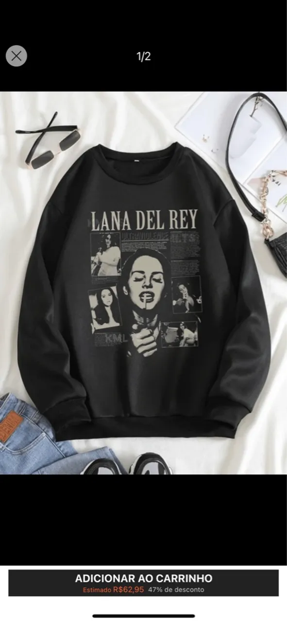 Moletom Lana Del Rey