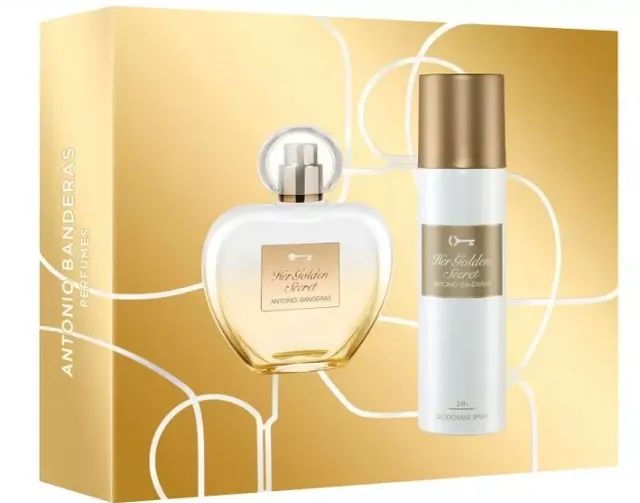 Kit Perfume Feminino Her Golden secret ou Homem Coragio 100ml Original.