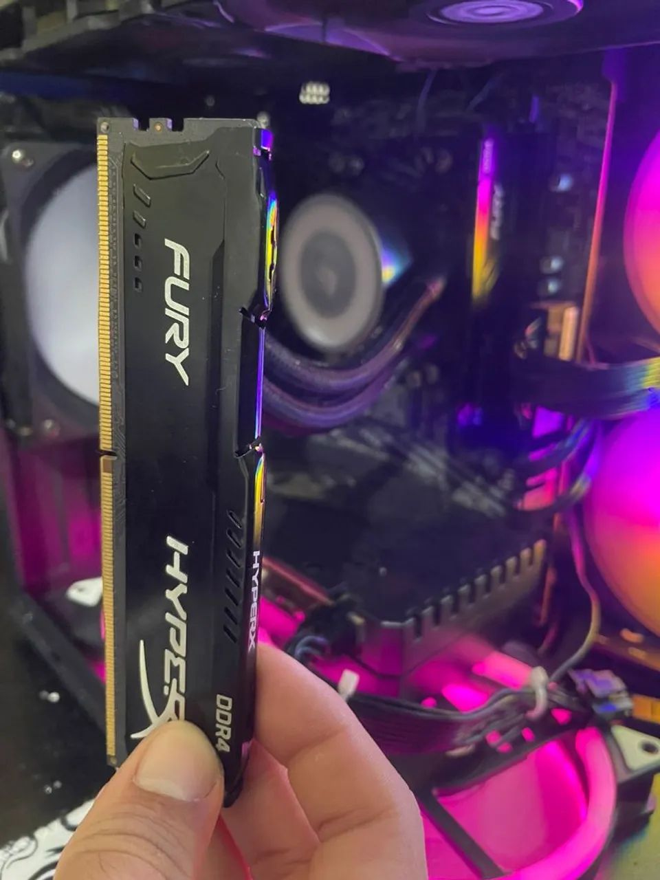 Memória ram 2X8 3200 MHZ HYPERX FURY