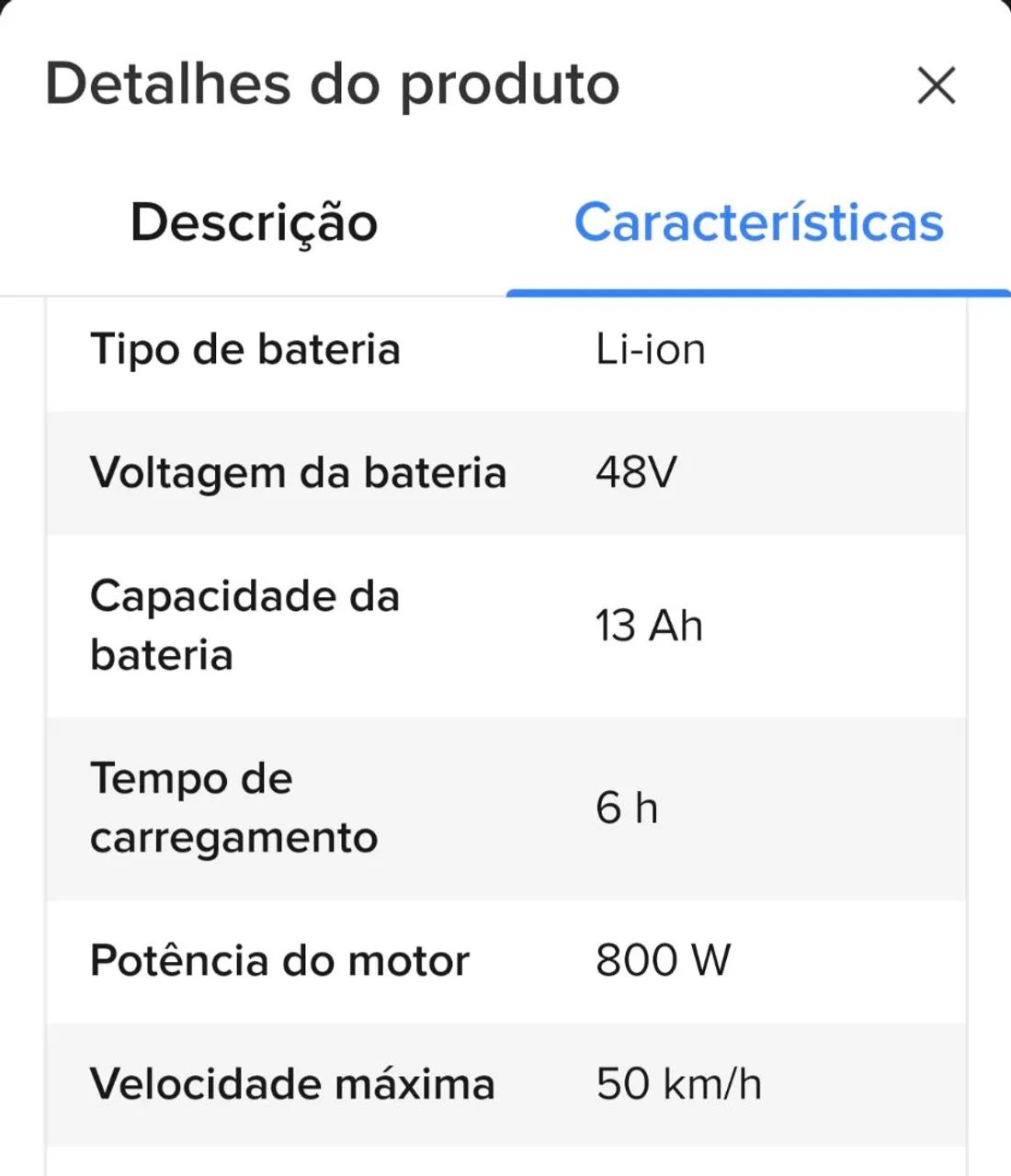 Patinete Elétrico 500 watts 49 volts  - Foto 3