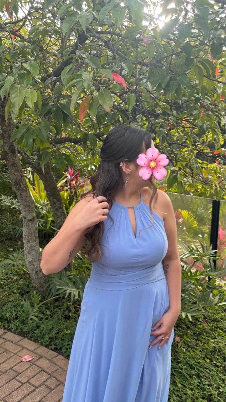 Vestido de festa - azul serenity  - Foto 2