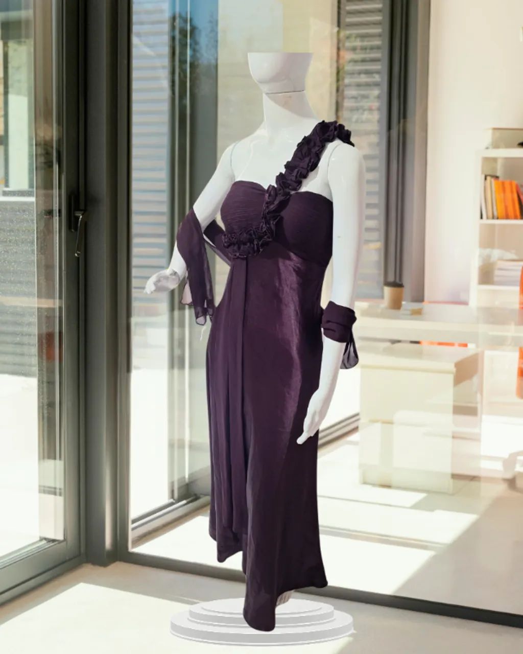 Vestido Longo de Festa com Alça Única - Foto 4
