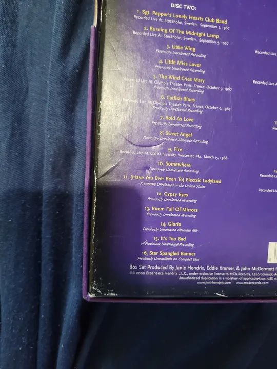 The Jimi Hendrix Experience - Boxset 4 CDs - Foto 4