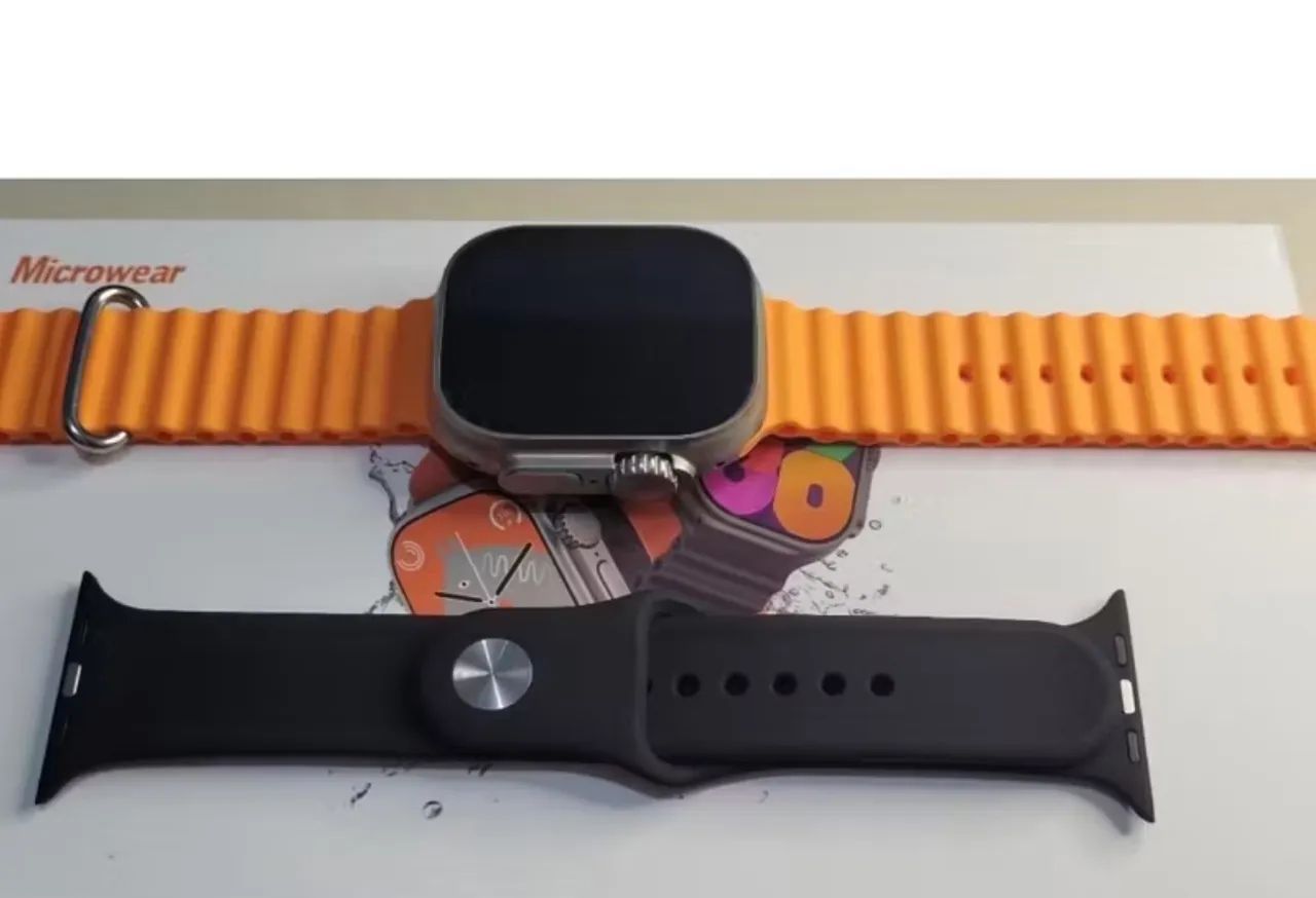 Smartowath Microwear Ultra 9 plus pulseira mais case de blinde  - Foto 4