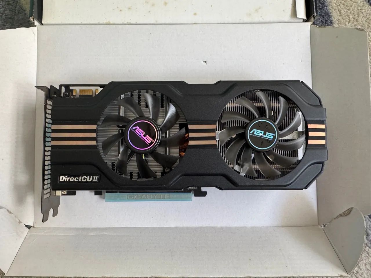 Gtx 560 Ti Vram GTX 560 ASUS DirectCU II 1Gb VRAM Placas De Vídeo Vila