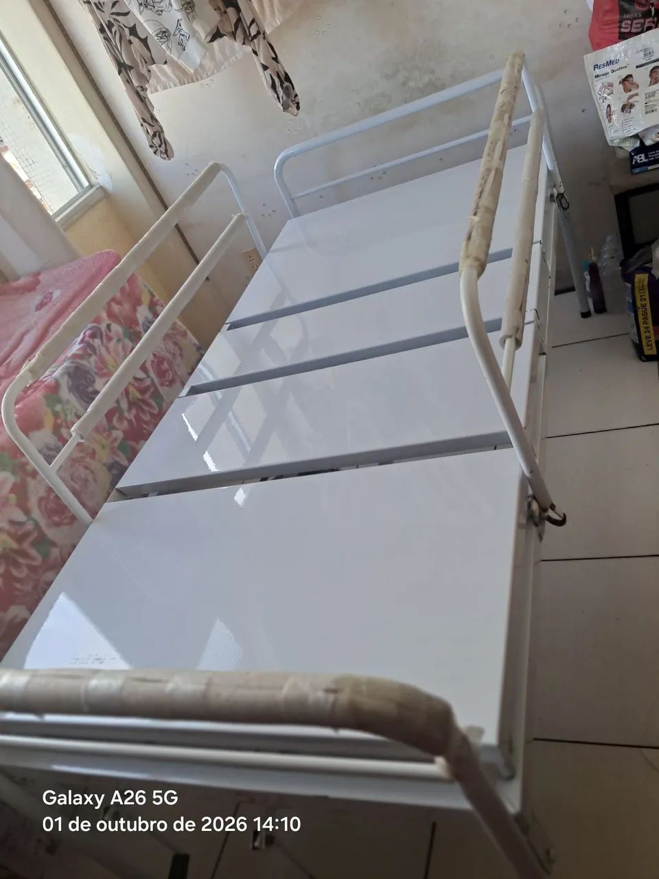 Cama hospitalar usada em bom estado - Foto 2