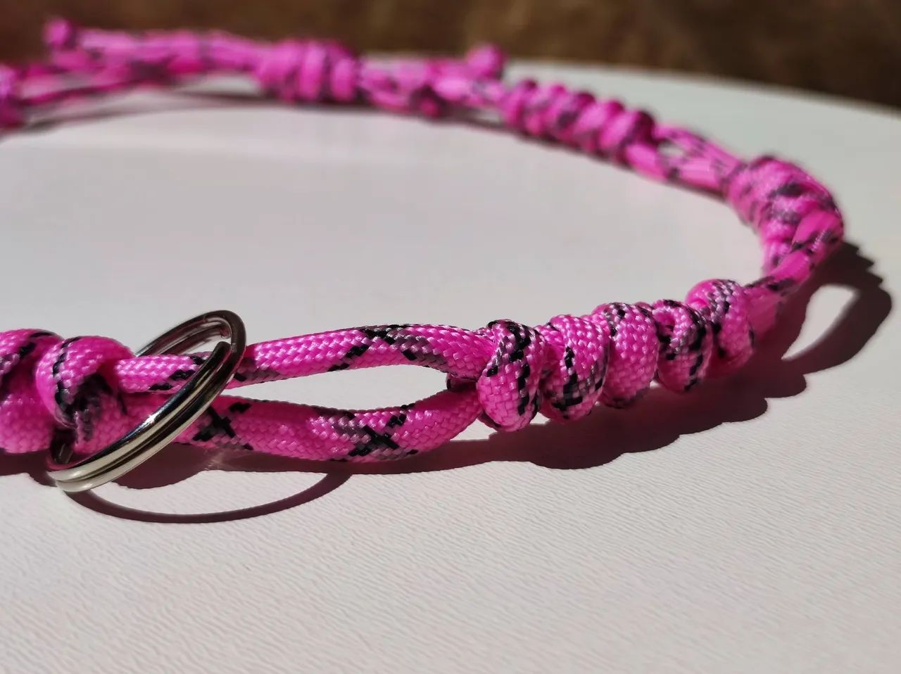 Colar para cães em Macramê - Foto 3