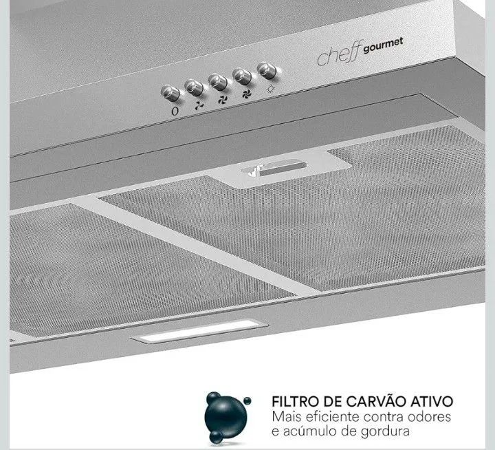 Coifa e depurador de parede pirâmidal EOS  - Foto 3