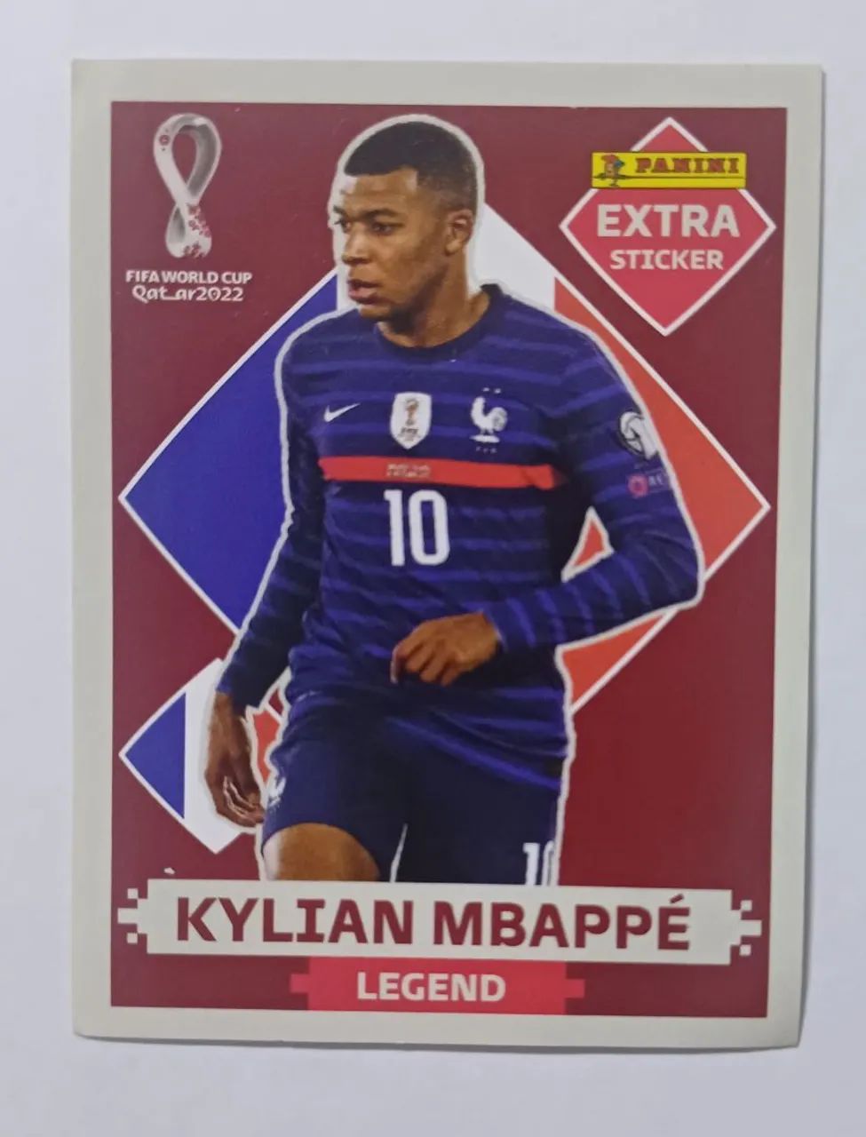 Figurinha da Copa 2022 Kylian Mbappe Panini - Hobbies e coleções