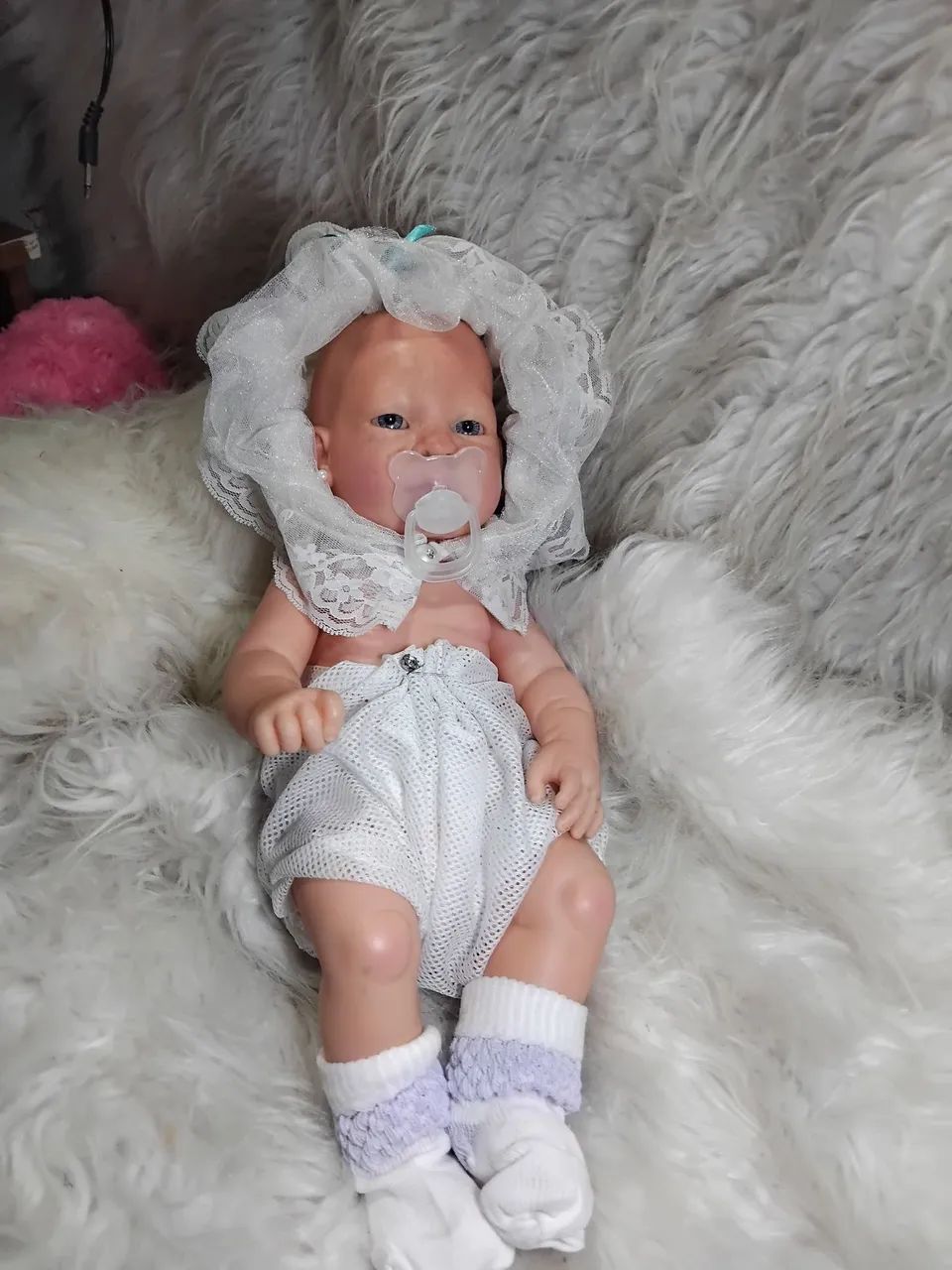 Boneca antiga Marca Anjo 45 cm - Foto 5