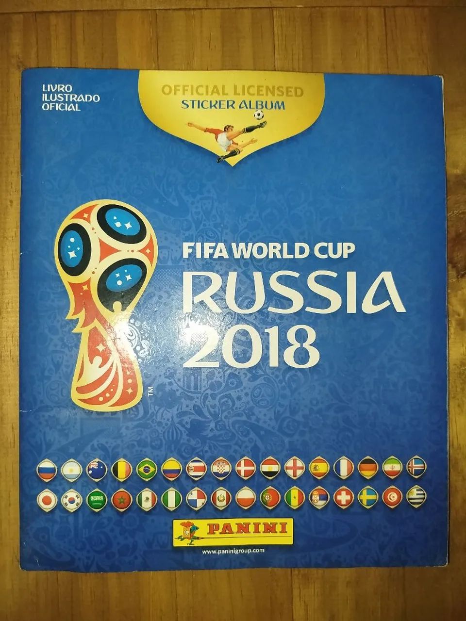 Álbum Completo da Copa de 2018