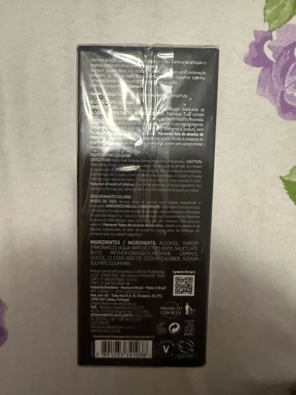 Perfume Glamour Secrets Black - O Boticário  - Foto 2