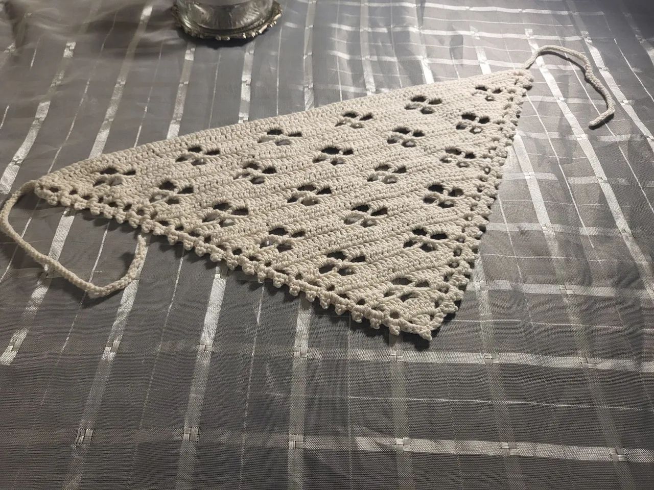 Bandana de crochê 