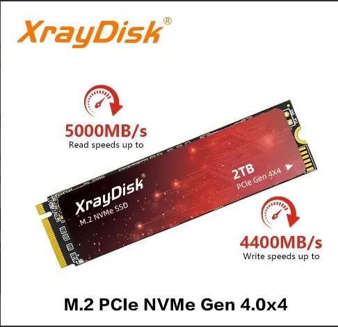 Xraydisk Ssd Nvme Gen4x4 2tb 5000 Mb/s Ps5/pc - Foto 2