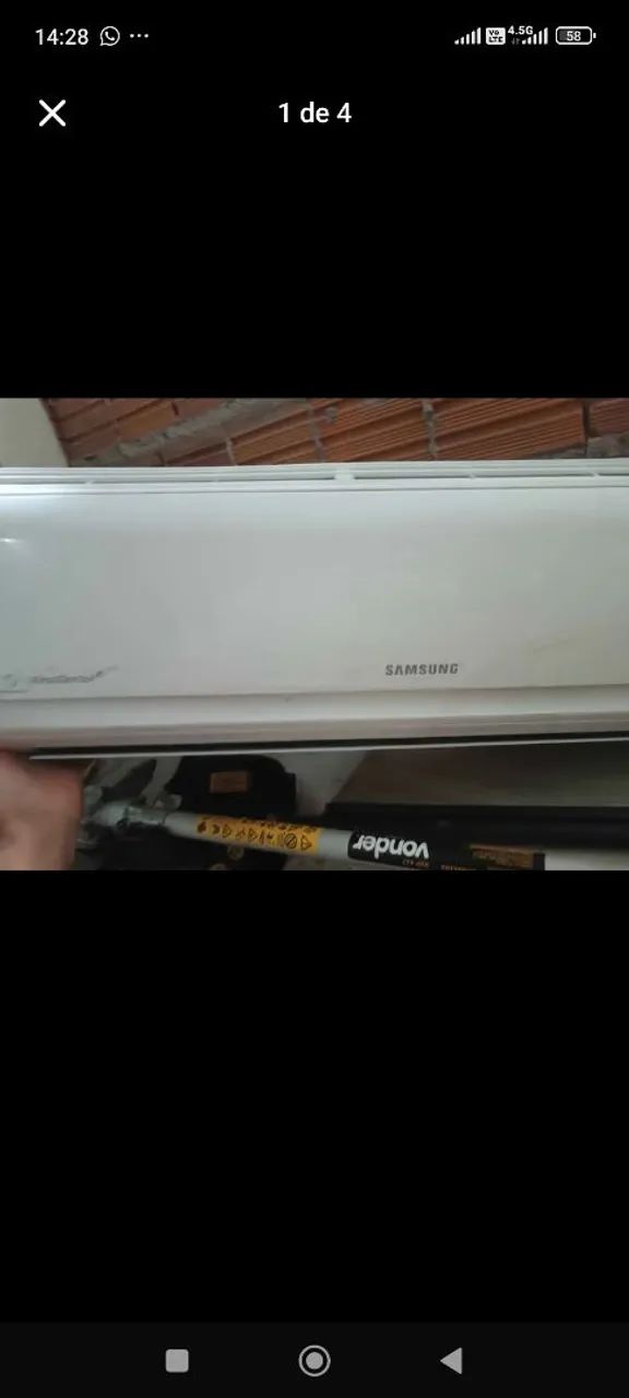 Vendo ar condicionado Samsung 12 mil BTUs  - Foto 4