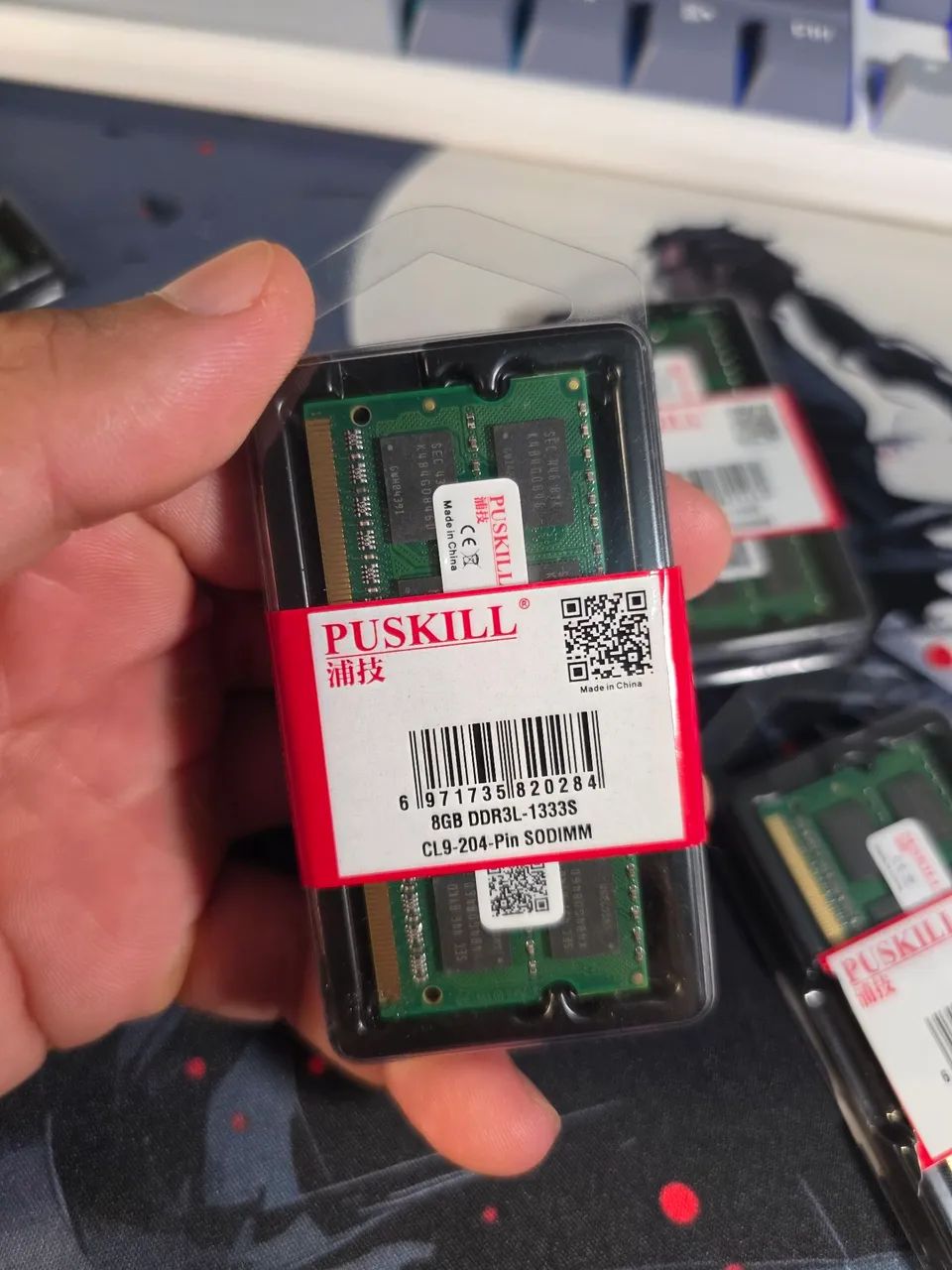 MEMÓRIA RAM DDR3 8GB NOTEBOOK LACRADA