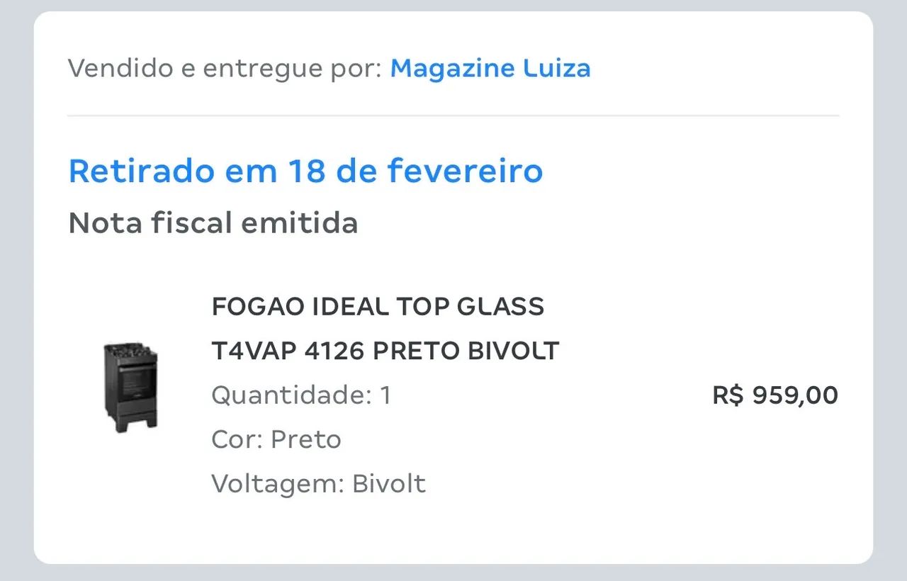 Fogão ideal top glass - Foto 2