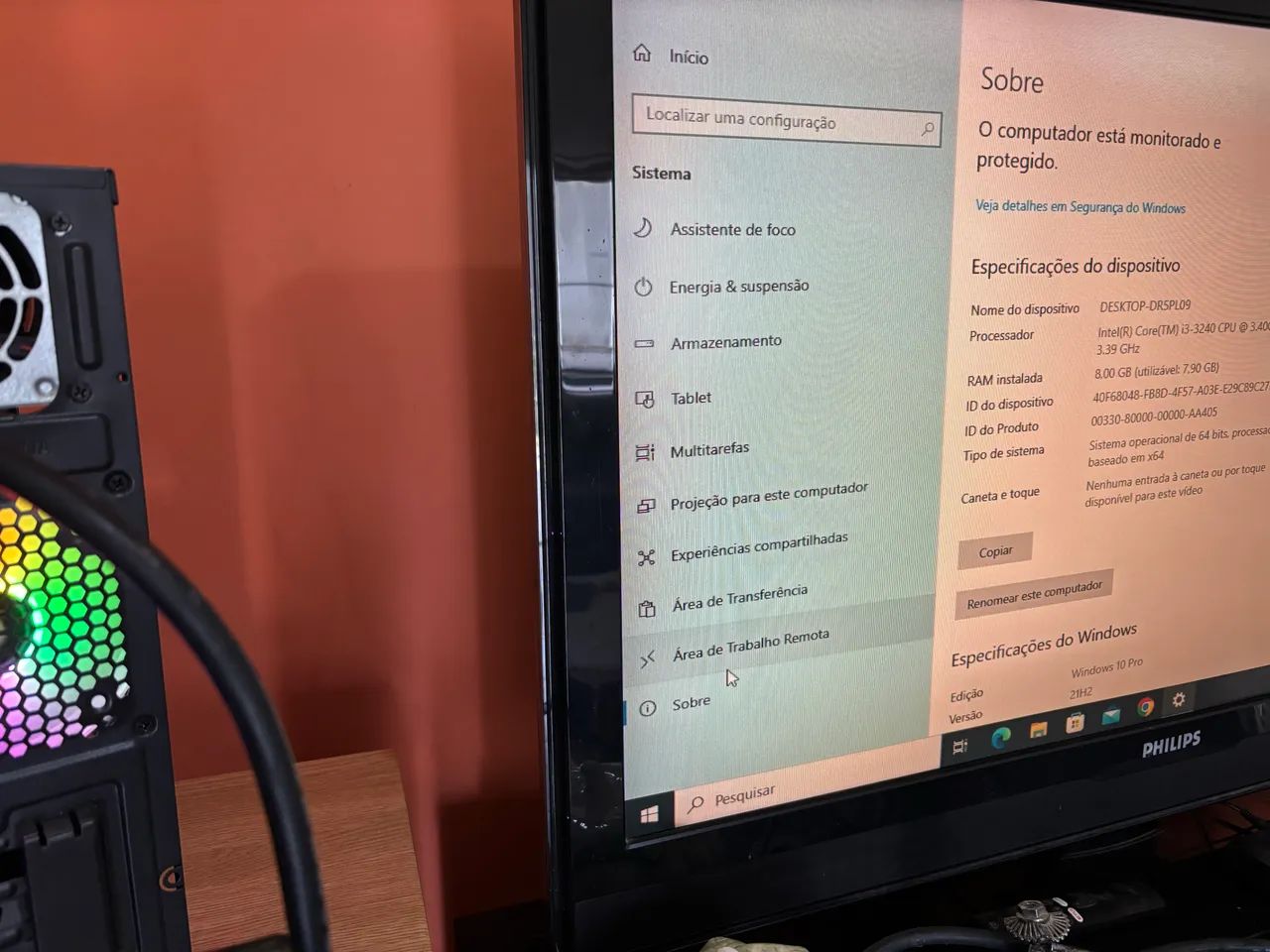 Pc Intel i3 3,40Hz, 8 Gb ram, ssd 128Gb - Foto 3