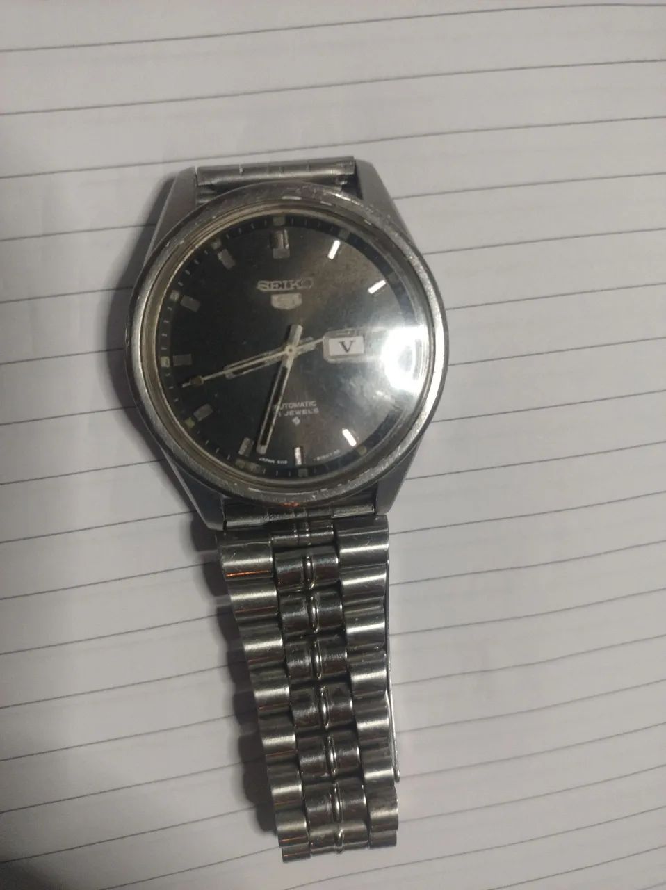 Relógio pulso Seiko automático funciona perfeitamente 